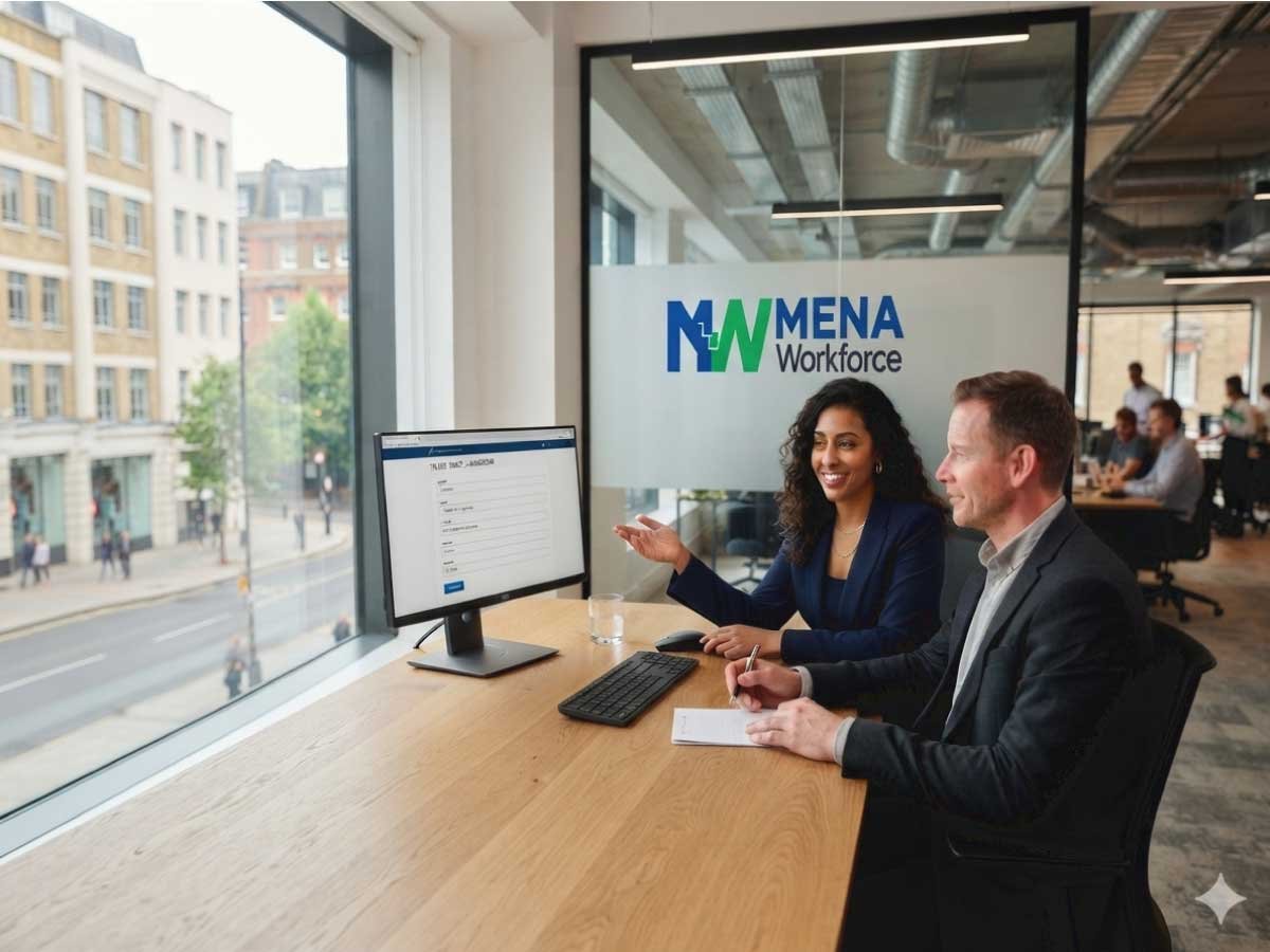 Employer requesting workers through MenaWorkforce recruitment services